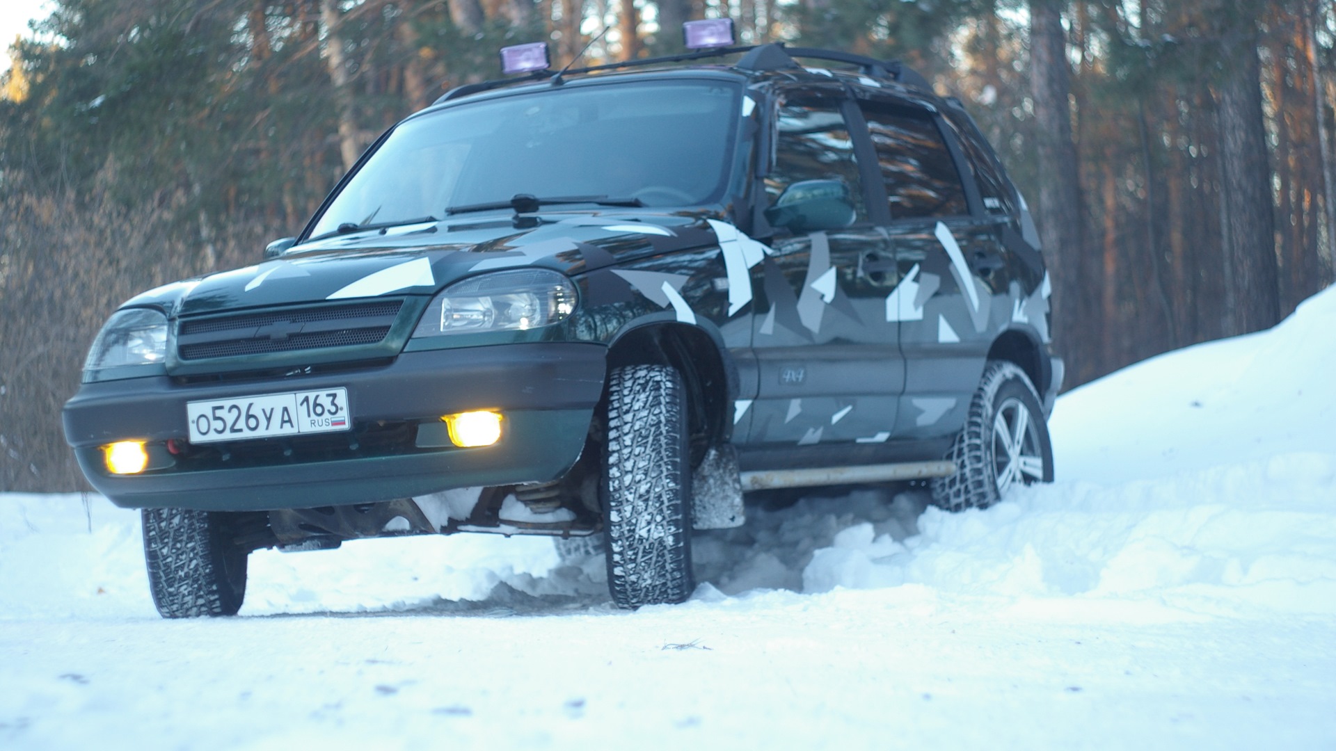 Chevrolet Niva камуфляж