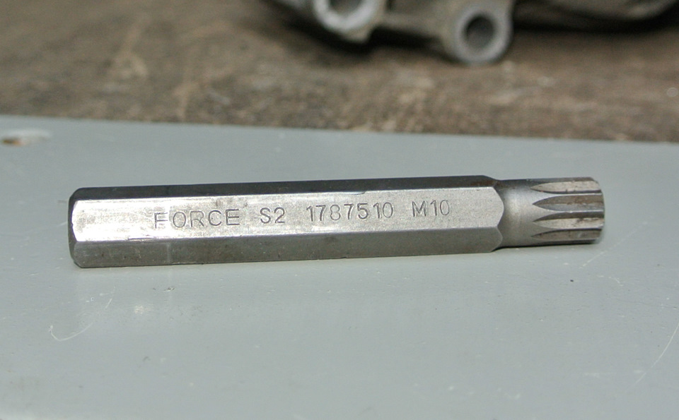 1787510 Бита Spline М10 FORCE | Запчасти на DRIVE2
