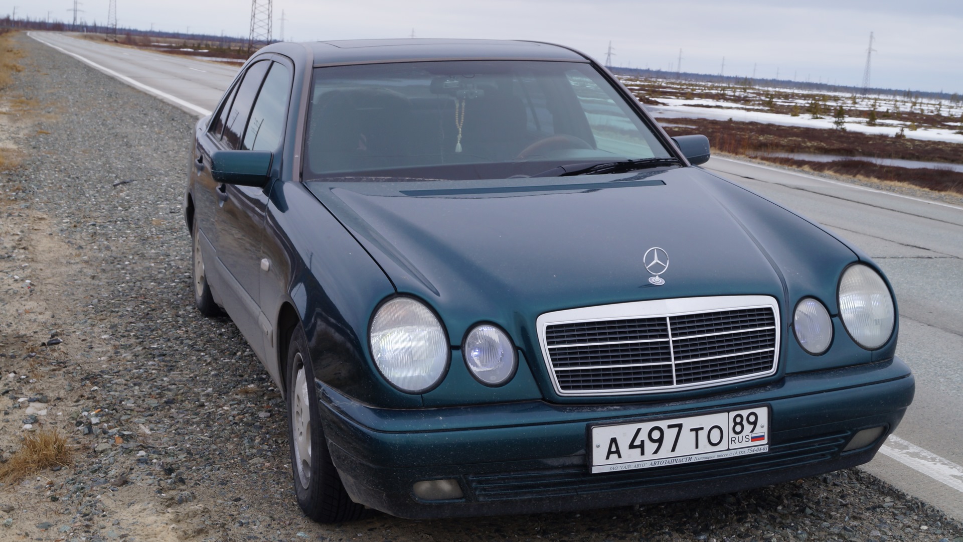 Mercedes-Benz E-class (W210) 2.3 бензиновый 1996 | Красава!!! на DRIVE2