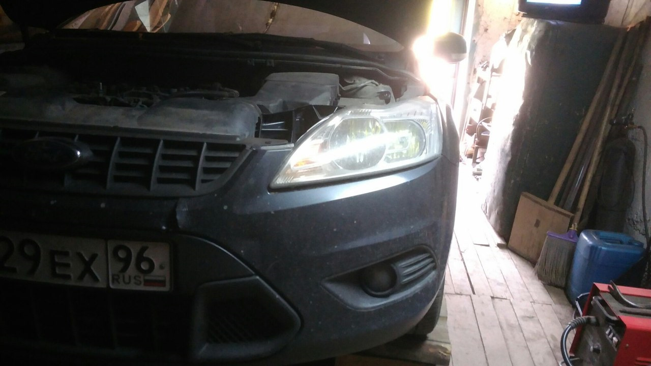 Удаление катализатора — Ford Focus II Hatchback, 1,8 л, 2010 года ...