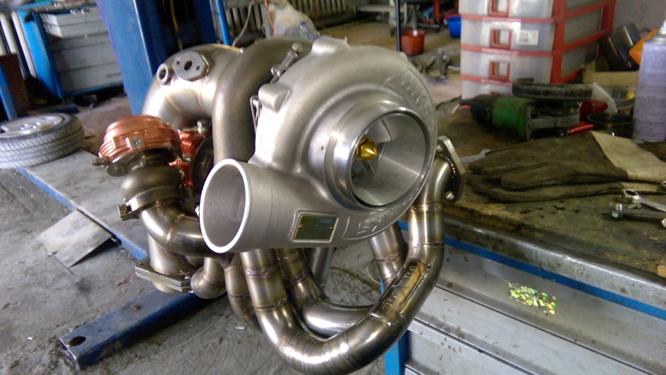 турбокит в сборе на 1000+сил — Toyota Chaser (100), 3 л, 1998 года ...