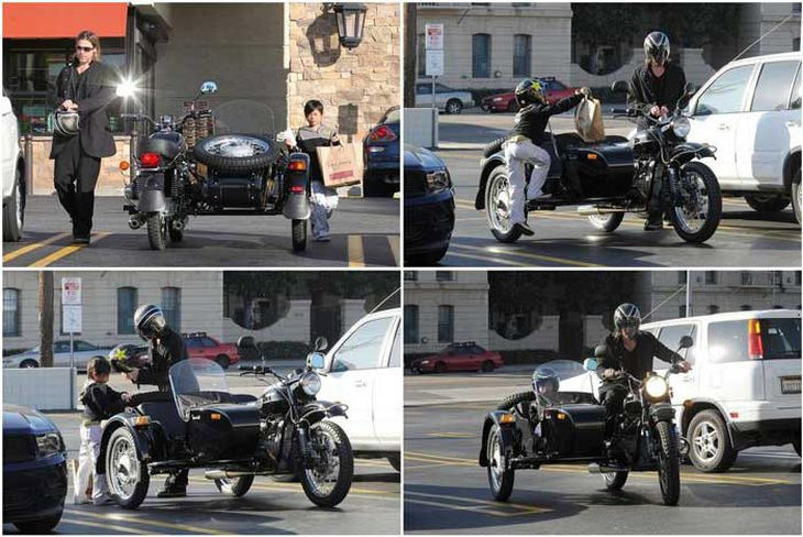 Brad Pitt Brad pitt, Sportster bobber, Bobber motorcycle