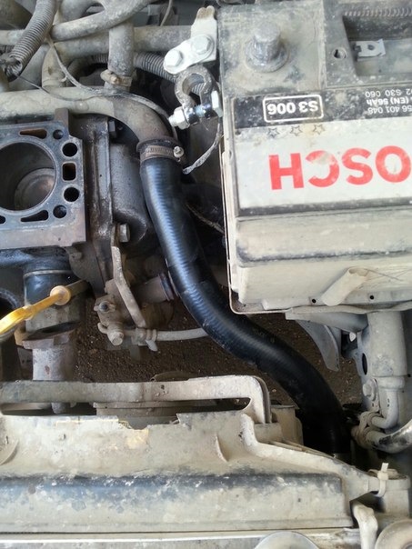 Замена нижнего патрубка радиатора от ВАЗ 2110,12 в Lanos — Chevrolet ...