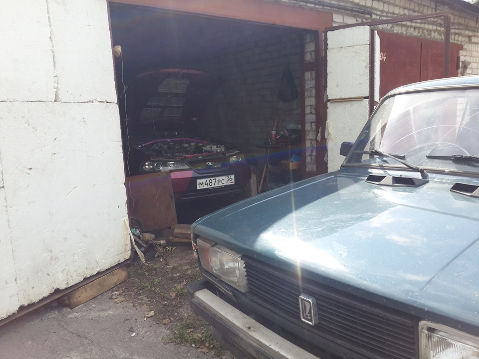 И до Ксюхи руки дошли наконец) — Daewoo Nexia (N150), 1,5 л, 2010 года ...