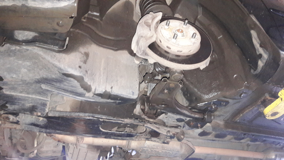 Привод и немного передней подвески(Часть 2) — KIA Spectra, 1,6 л, 2006 ...