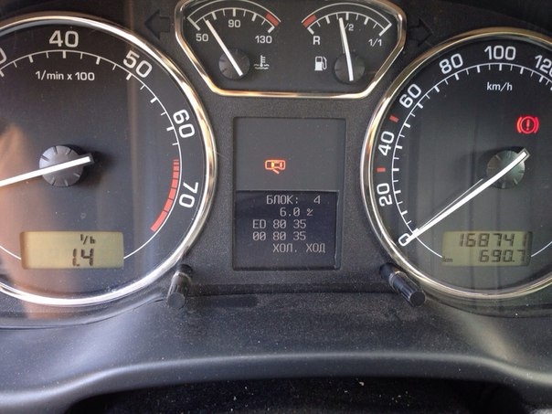 Плавают ХХ при езде накатом+повышенный расход на ХХ — Skoda Octavia ...