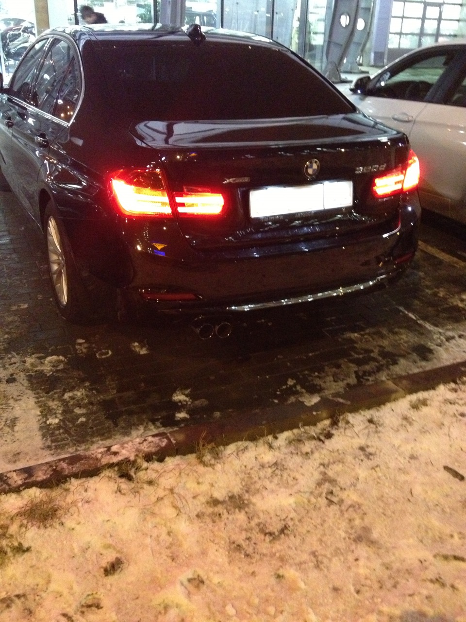 М насадка установлена — BMW 3 series (F30), 2 л, 2013 года | аксессуары ...