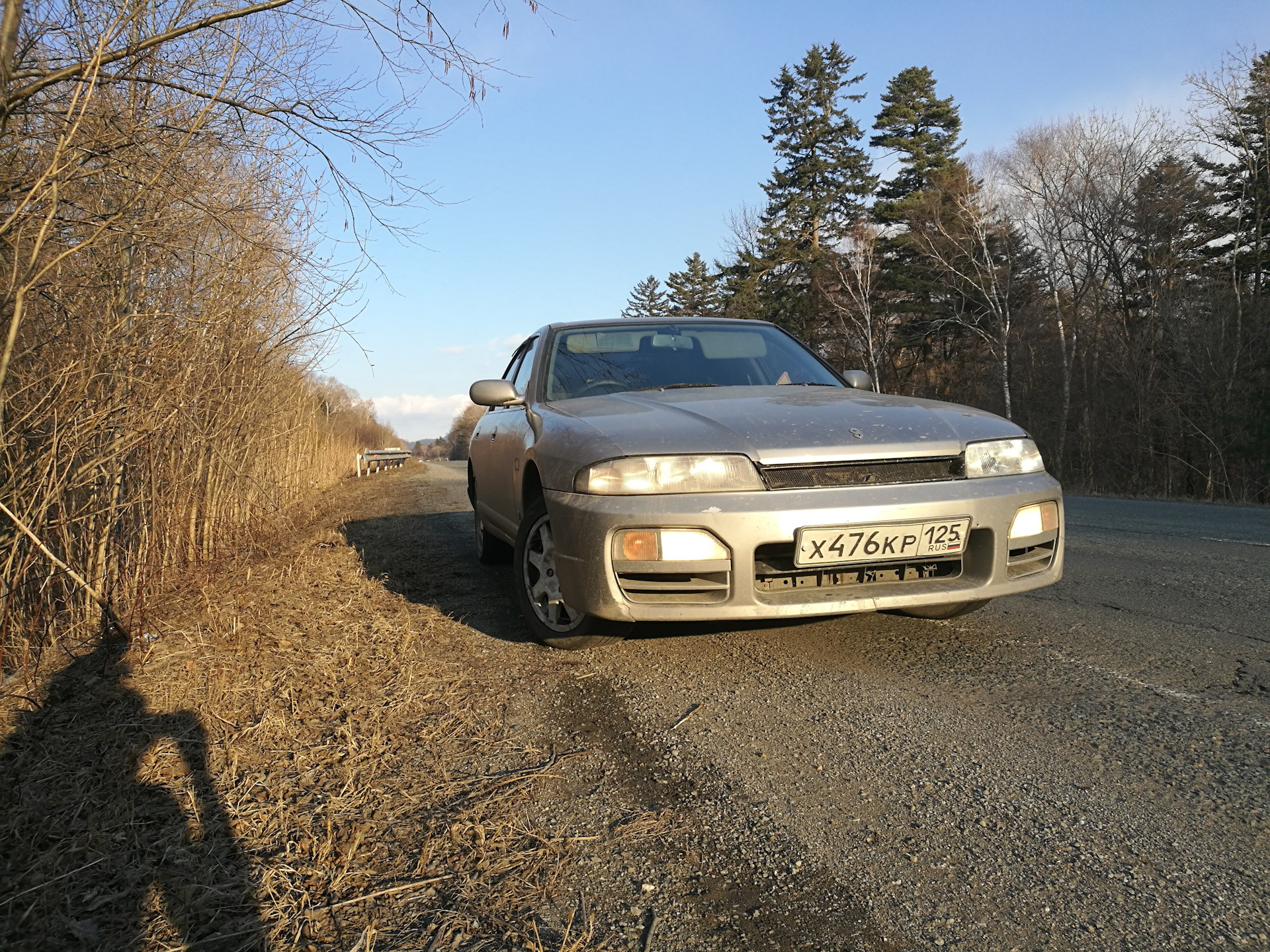 Поездка во Владик за младшим братом моему Скалику=) — Nissan Skyline (R33),  2,5 л, 1996 года | путешествие | DRIVE2