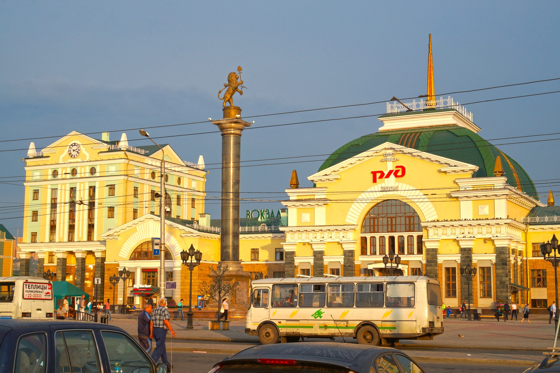 старый жд вокзал красноярск