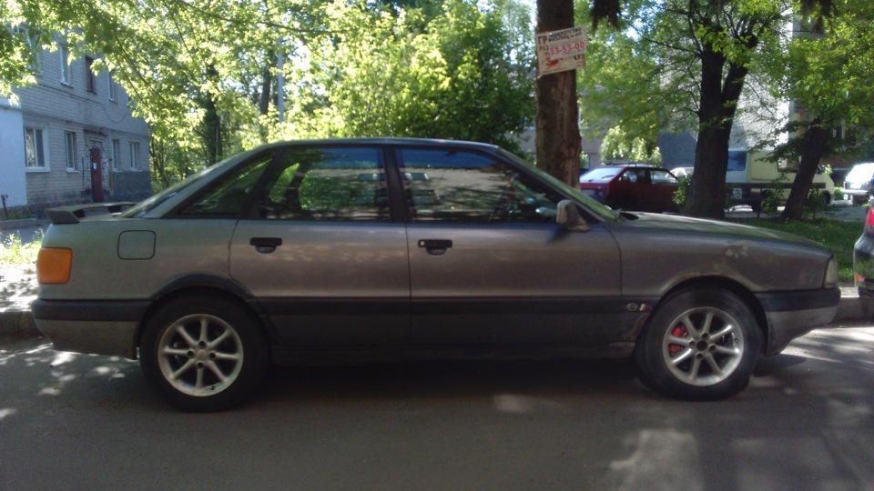 не работает ручник на дисковых тормозах помогите — Audi 80 (B3), 2 л ...