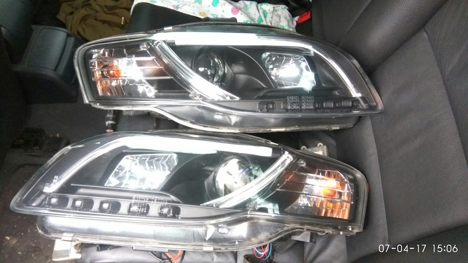 Audi A4 B7 тюнинг фары Sonar — DRIVE2