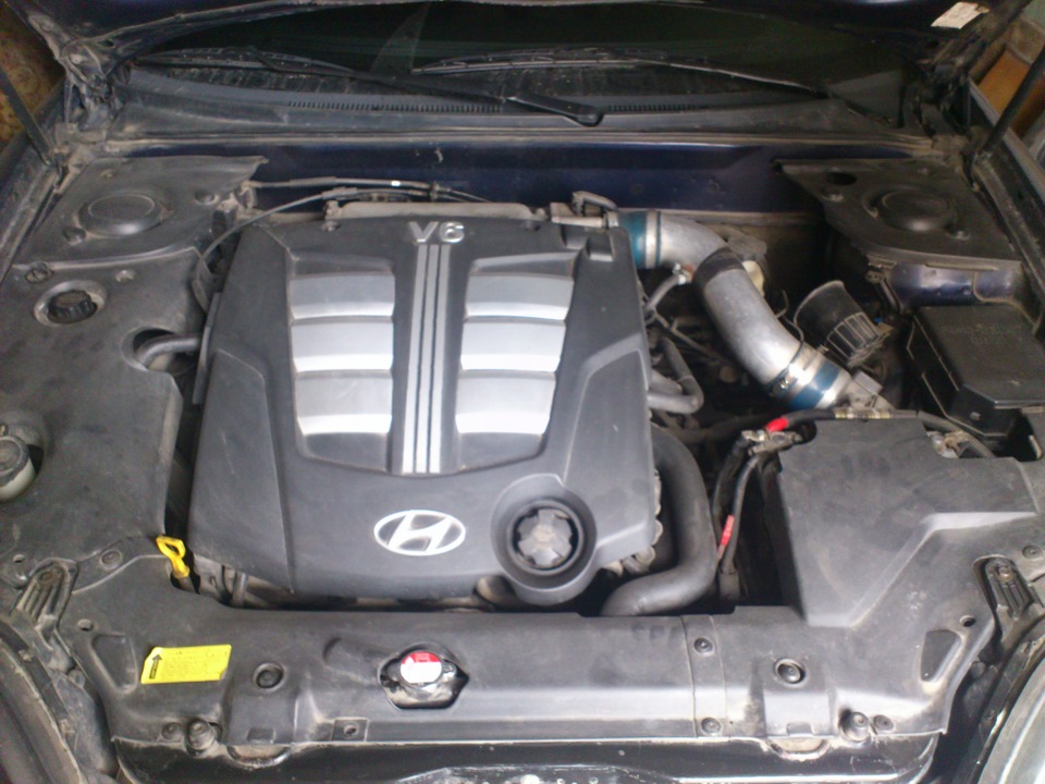 замена прокладки под крышкой клапанов — Hyundai Tiburon (GK), 2,7 л ...