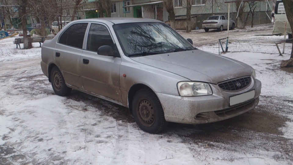 Шаровые акцент — Hyundai Accent (2G), 1,5 л, 2006 года | запчасти | DRIVE2