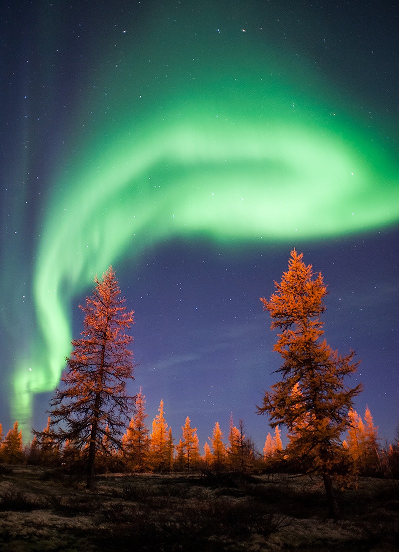 Фото как выглядит северное сияние фото