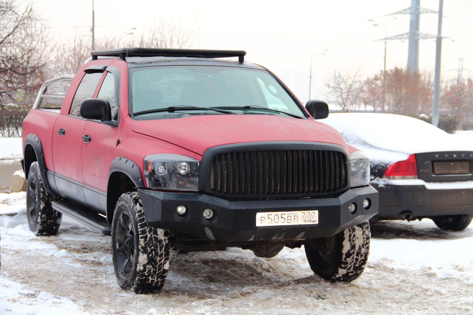 Покраска dodge Ram