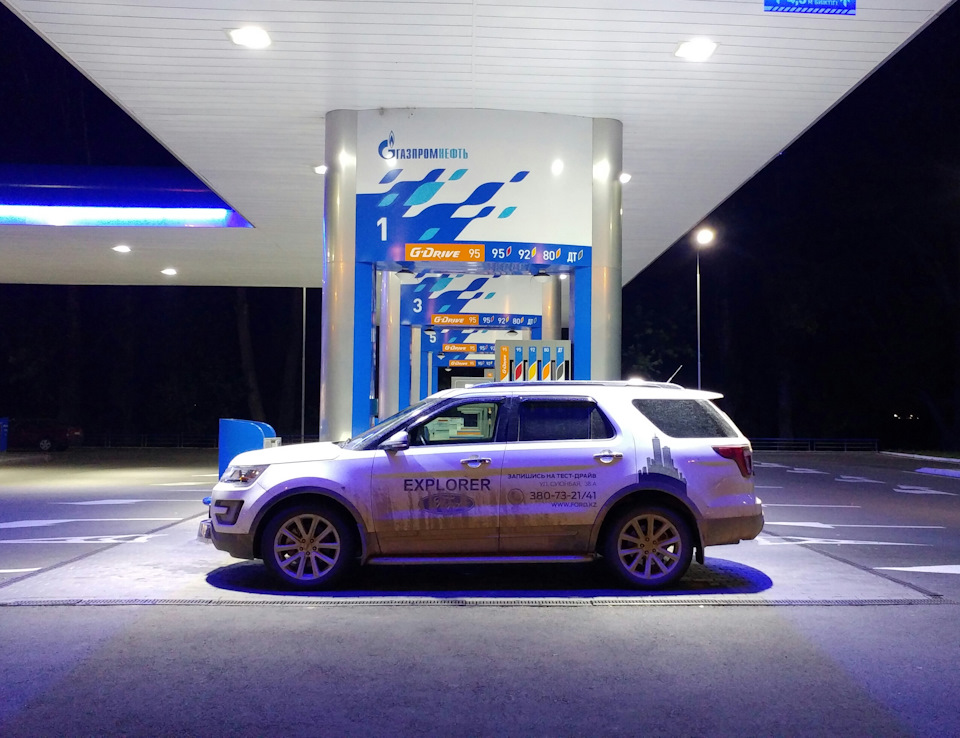 Реальных расход топлива Ford Explorer 2016 — DRIVE2