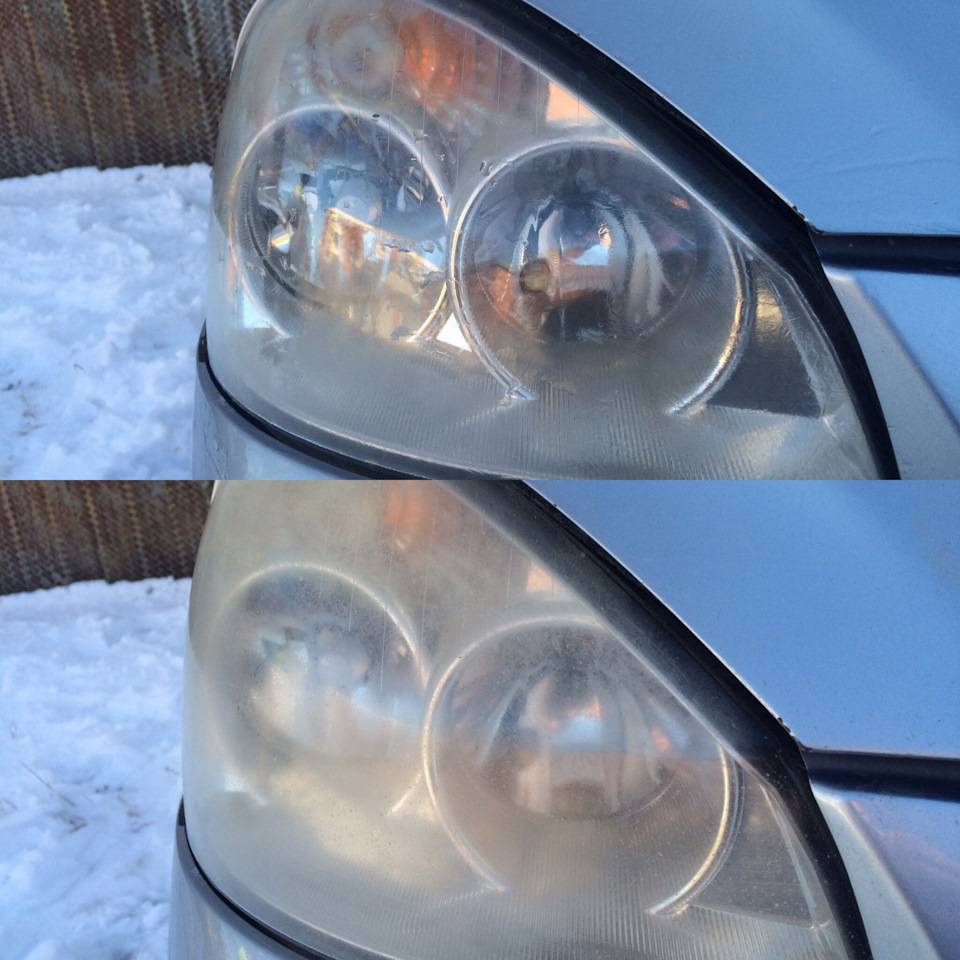 Полирнуть фары — Lada Приора седан, 1,6 л, 2007 года | просто так | DRIVE2