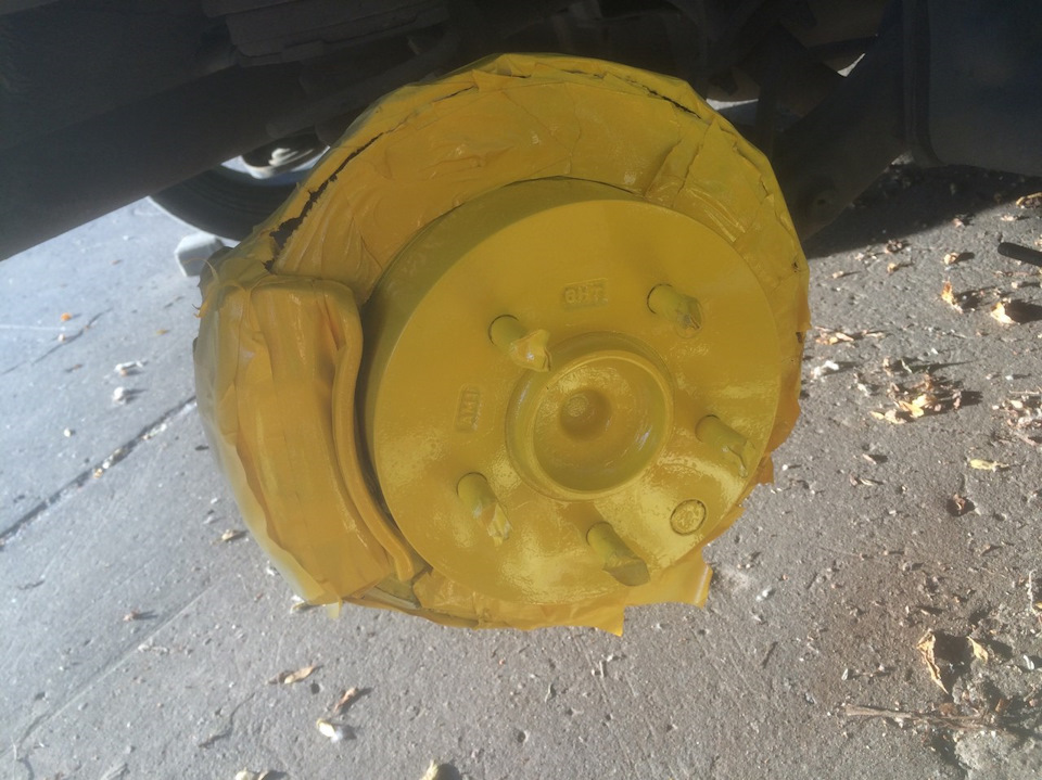 Косметические процЭдуры + покраска ступицы — KIA Cerato (2G), 1,6 л ...