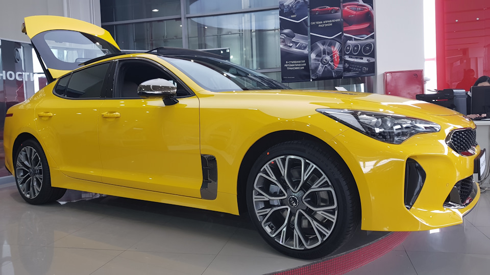 Kia Stinger / Киа Стингер — Свежо и дерзко — DRIVE2