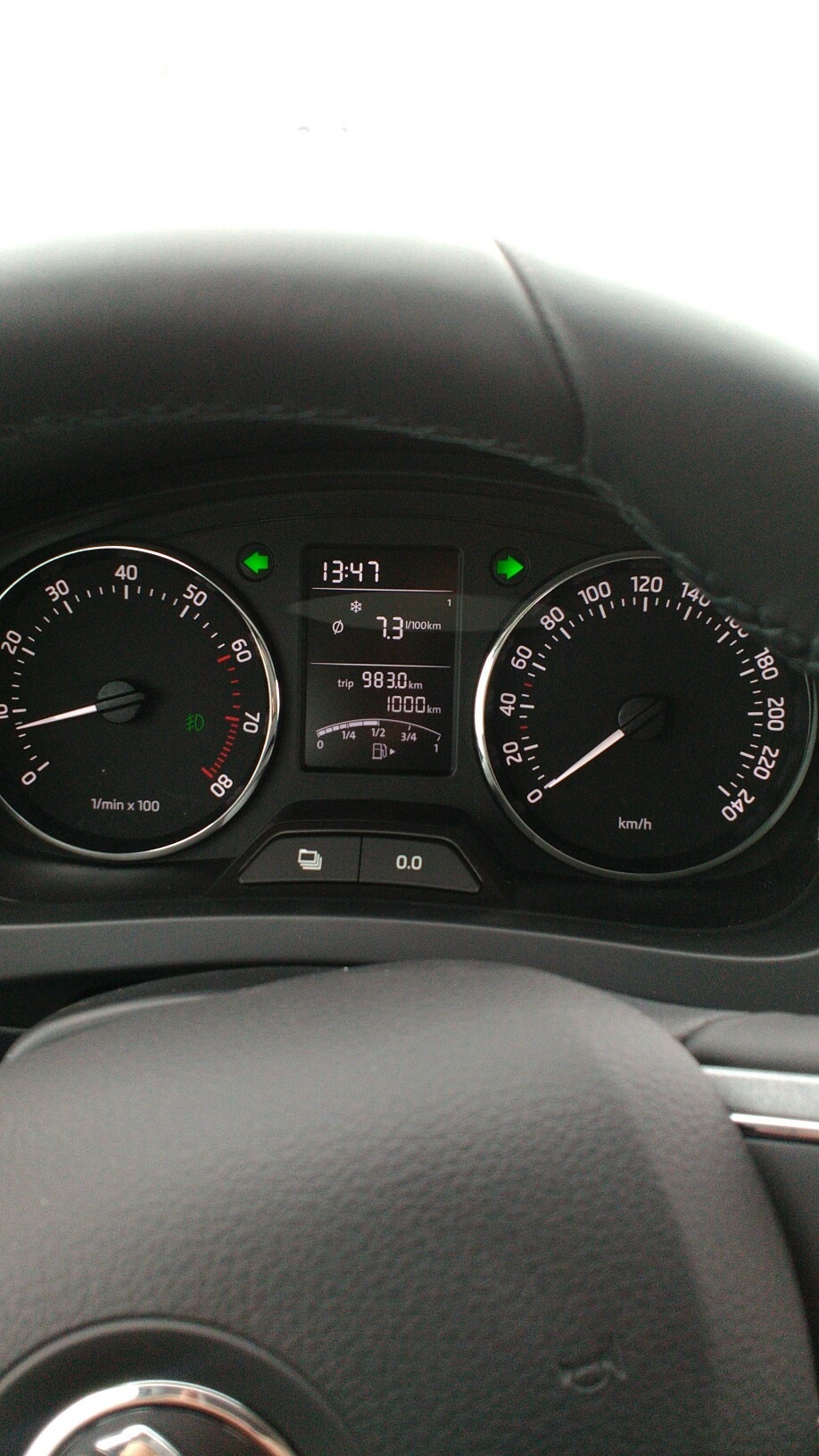 Запись от 21 января 22:59 — Skoda Rapid (1G), 1,6 л, 2015 года ...