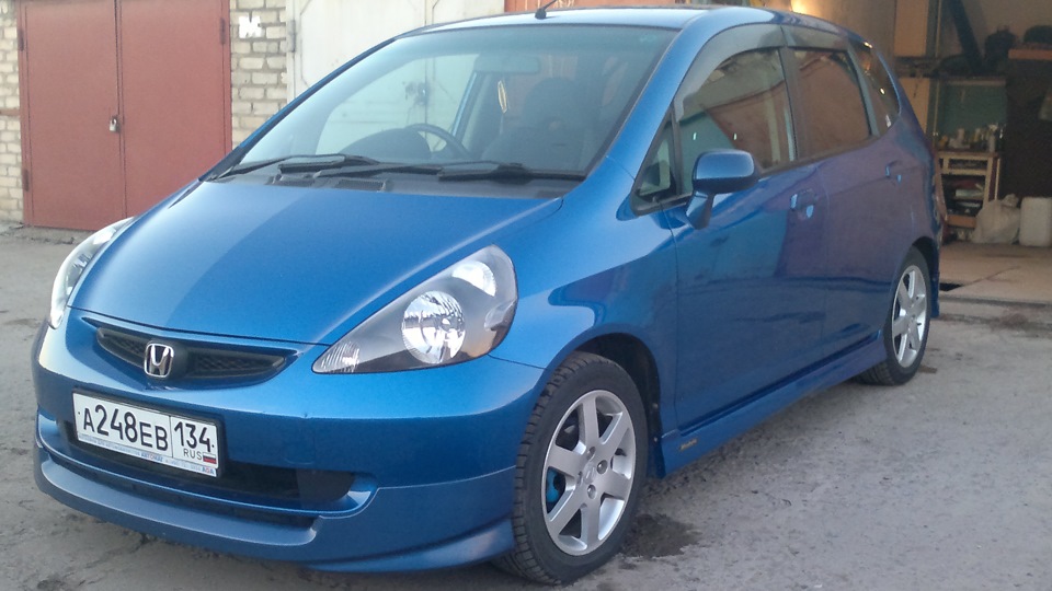 Honda Fit (1G) 1.3 бензиновый 2003 | ★フェСиний Самурайックス★ на DRIVE2