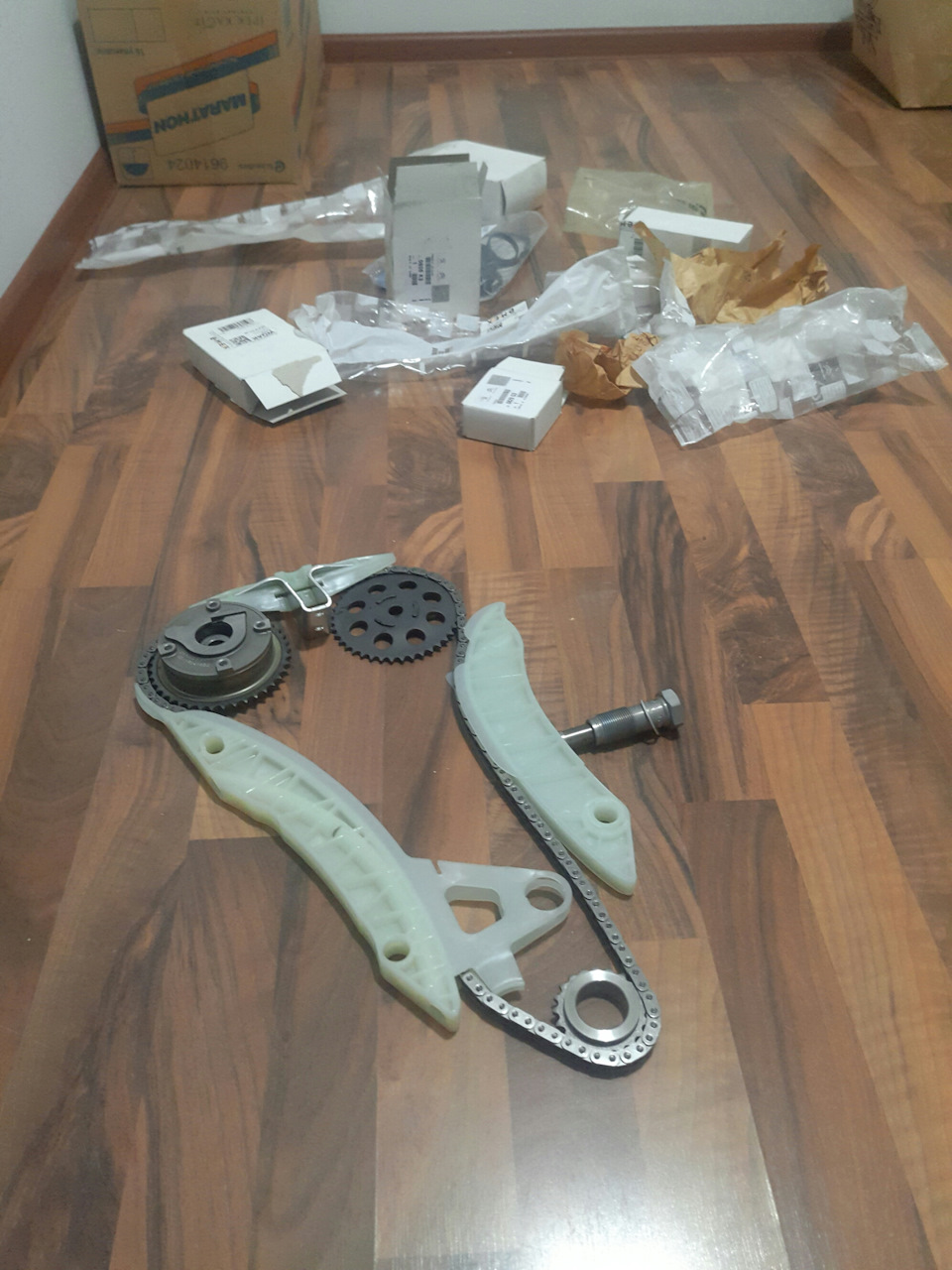 Плановая замена цепки на ep6 — Citroen DS5, 1,6 л, 2012 года | плановое ...