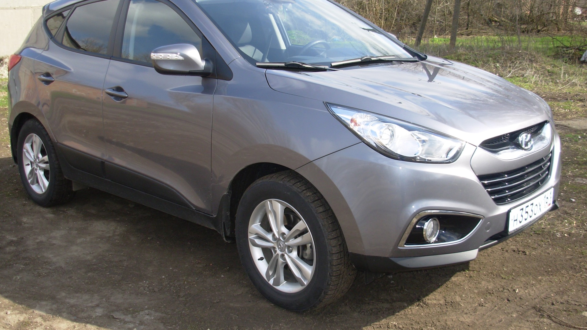 Hyundai ix35 значок машины