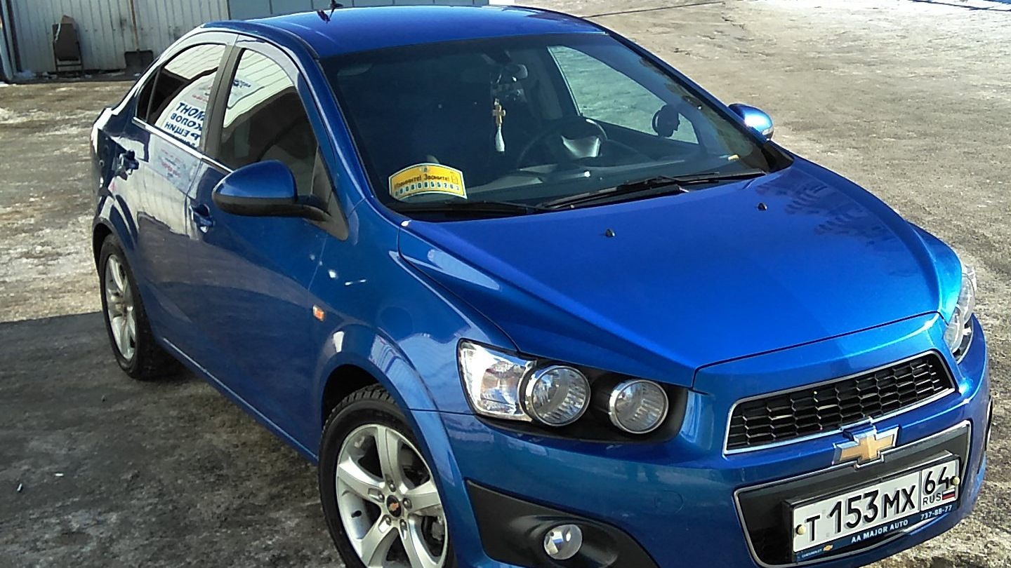 Chevrolet Aveo Sedan (2G) 1.6 бензиновый 2013 | Синий Барон на DRIVE2