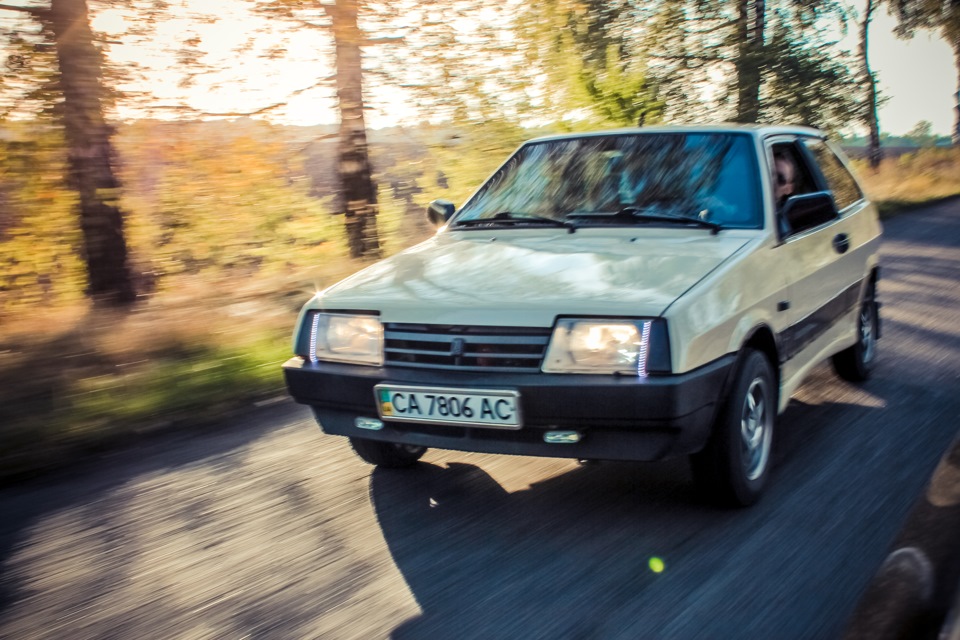 Фотосет или как завести ВАЗ 2108 пальцем)если поломался замок зажигания ...