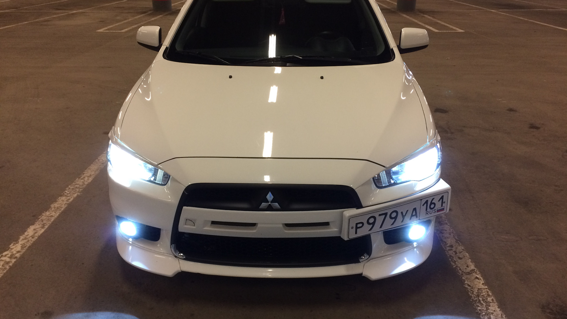 Mitsubishi Lancer X 1.6 бензиновый 2013 | Белая Акула на DRIVE2