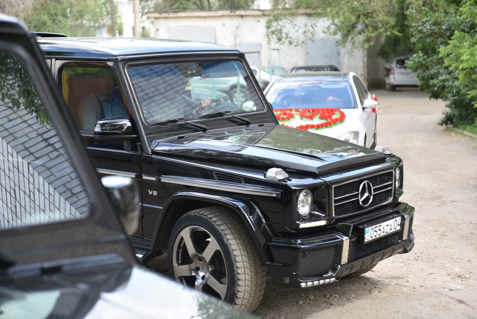 Свадебный кортеж Mercedes Gelandewagen