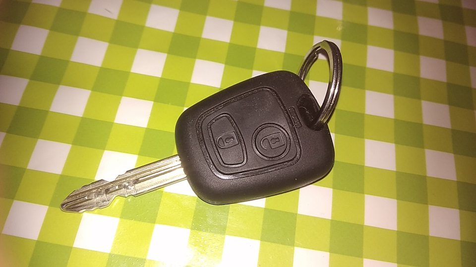 Ключ Xsara Picasso — Citroen Xsara Picasso, 1,6 л, 2004 года | своими ...