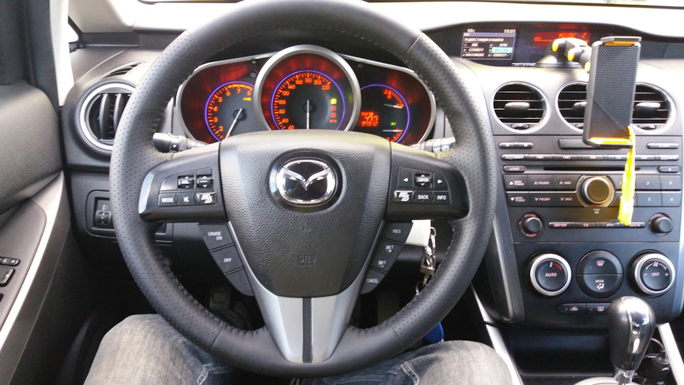 Перетяжка руля mazda cx 7