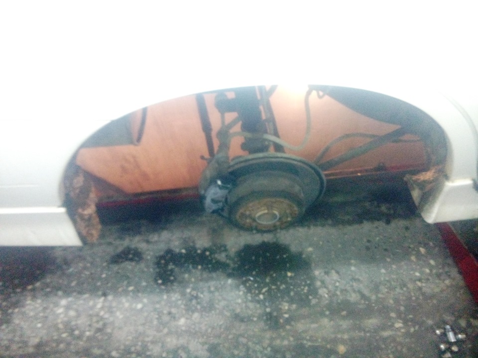 замена тросов ручника фирмы SAT — Toyota Caldina (210), 2 л, 2000 года ...