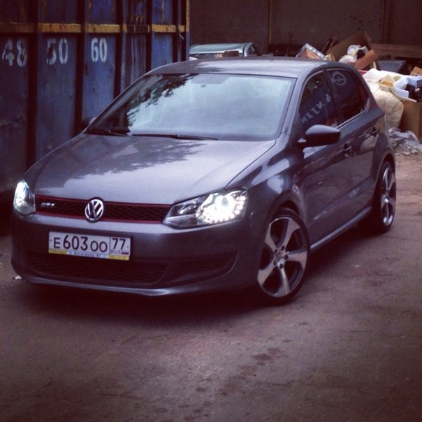 Volkswagen Polo 1 4 Turbo led оптика