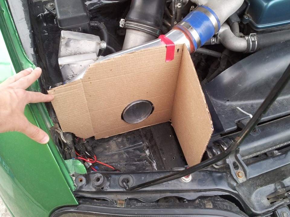 Термощит для воздушного фильтра — Toyota Supra (80), 3 л, 2001 года ...