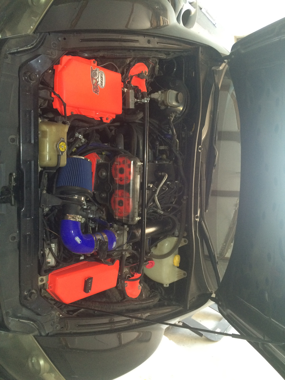 Перенос аккумулятора в багажник — Mazda RX-8, 1,3 л, 2005 года | тюнинг ...