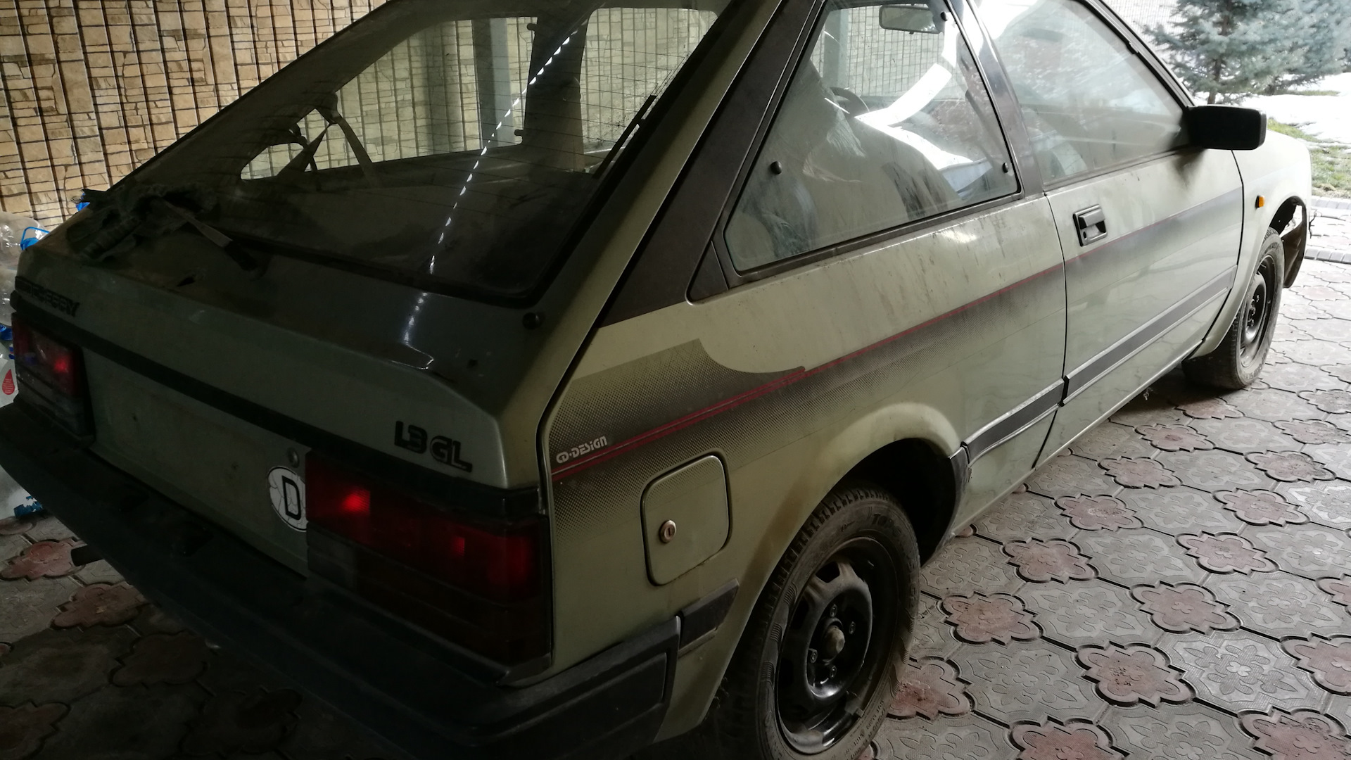 Nissan Cherry (4G) 1.3 бензиновый 1985 | Моя зелень :) на DRIVE2