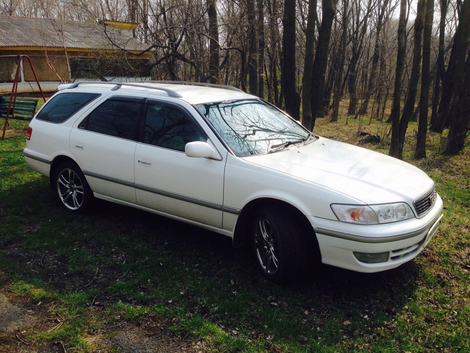 Excalibur или "Rear bumper step guard" (накладка заднего бампера) — Toyota Mark II Qualis, 2,2 л