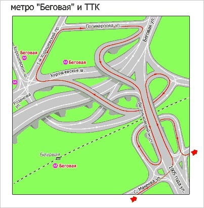 Съезды на ттк
