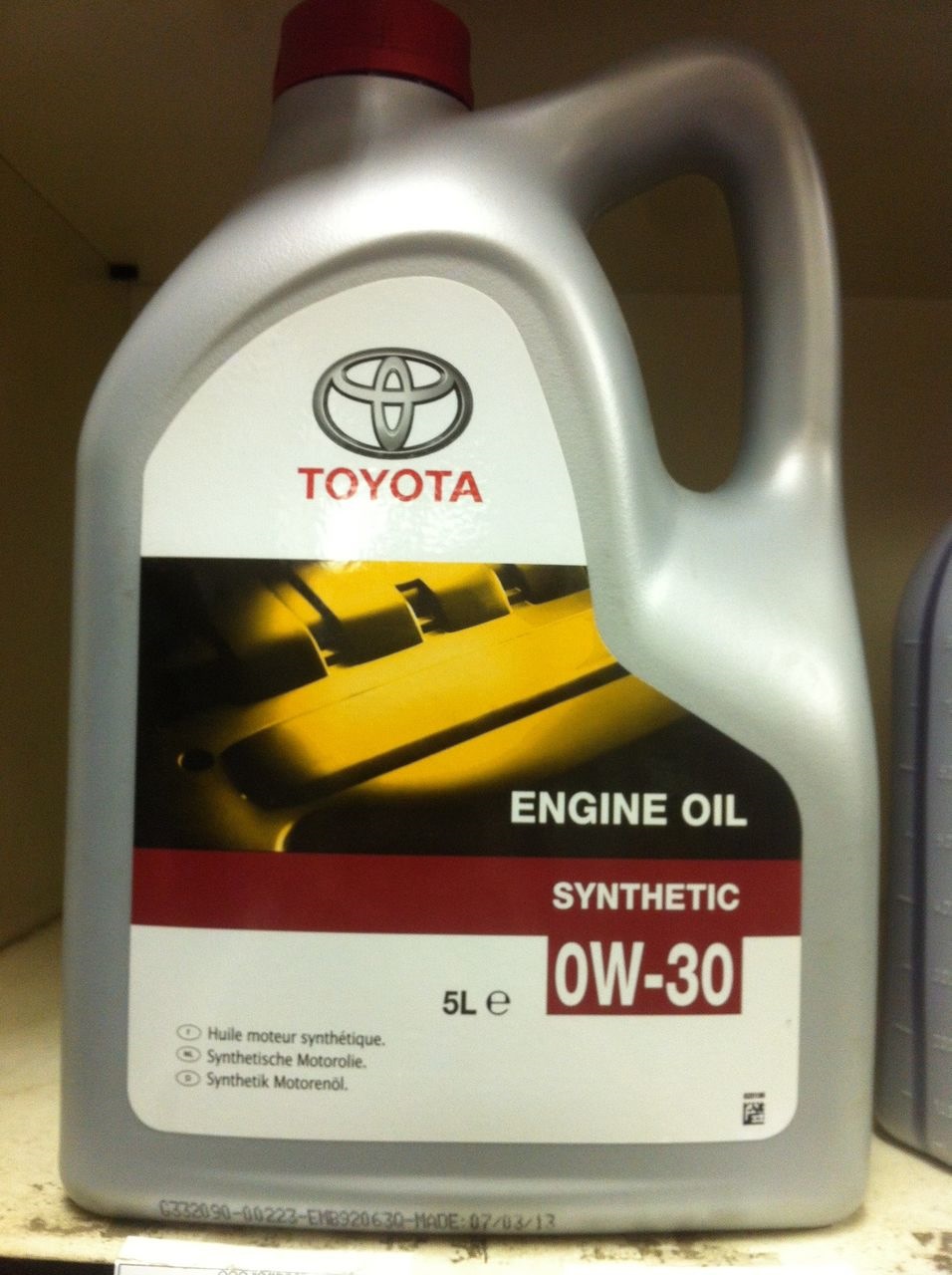 Toyota genuine manual transmission gear oil lv