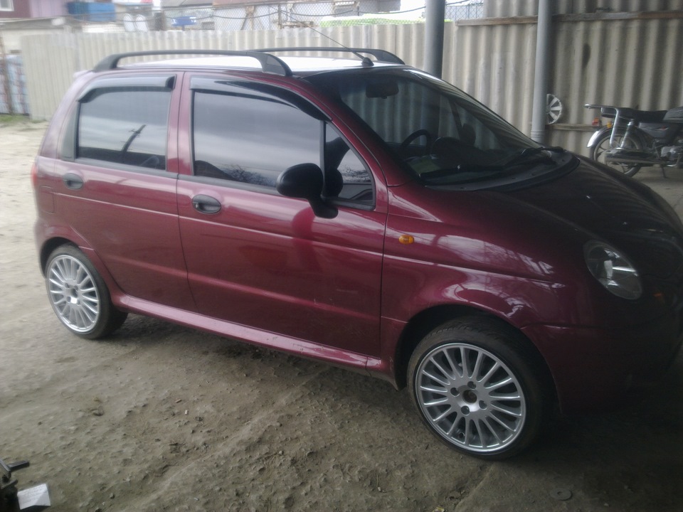 Daewoo Matiz на КРУТЫХ дисках