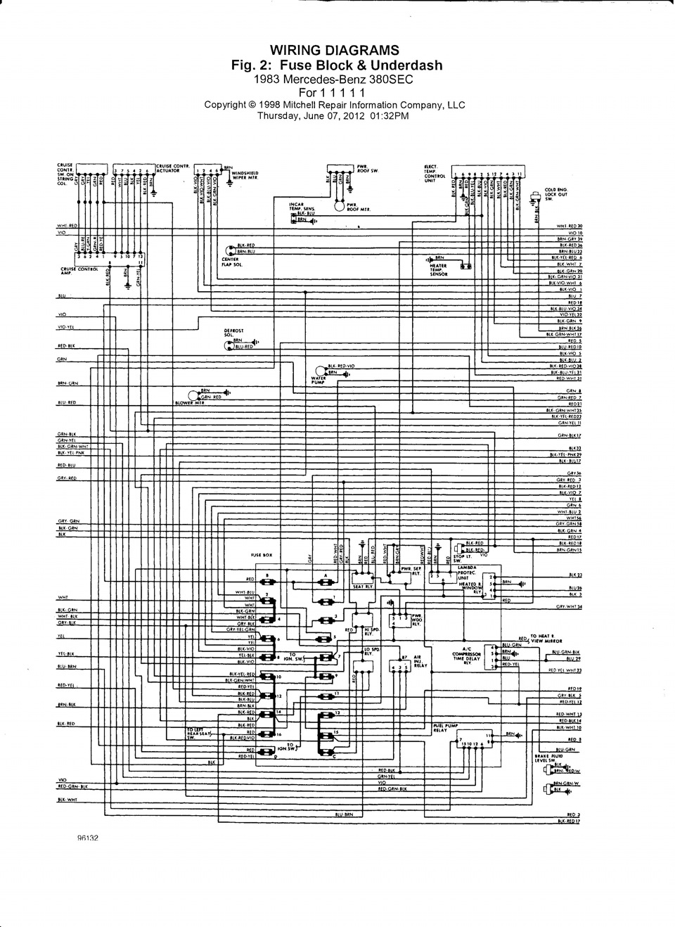 Мануалы электросхемы
