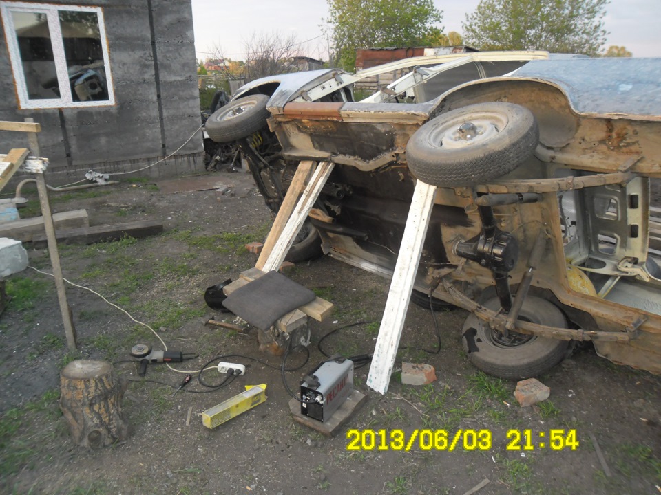 Днище, проварка!Часть №1. — ИЖ Москвич 412, 1,5 л, 1981 года | своими ...