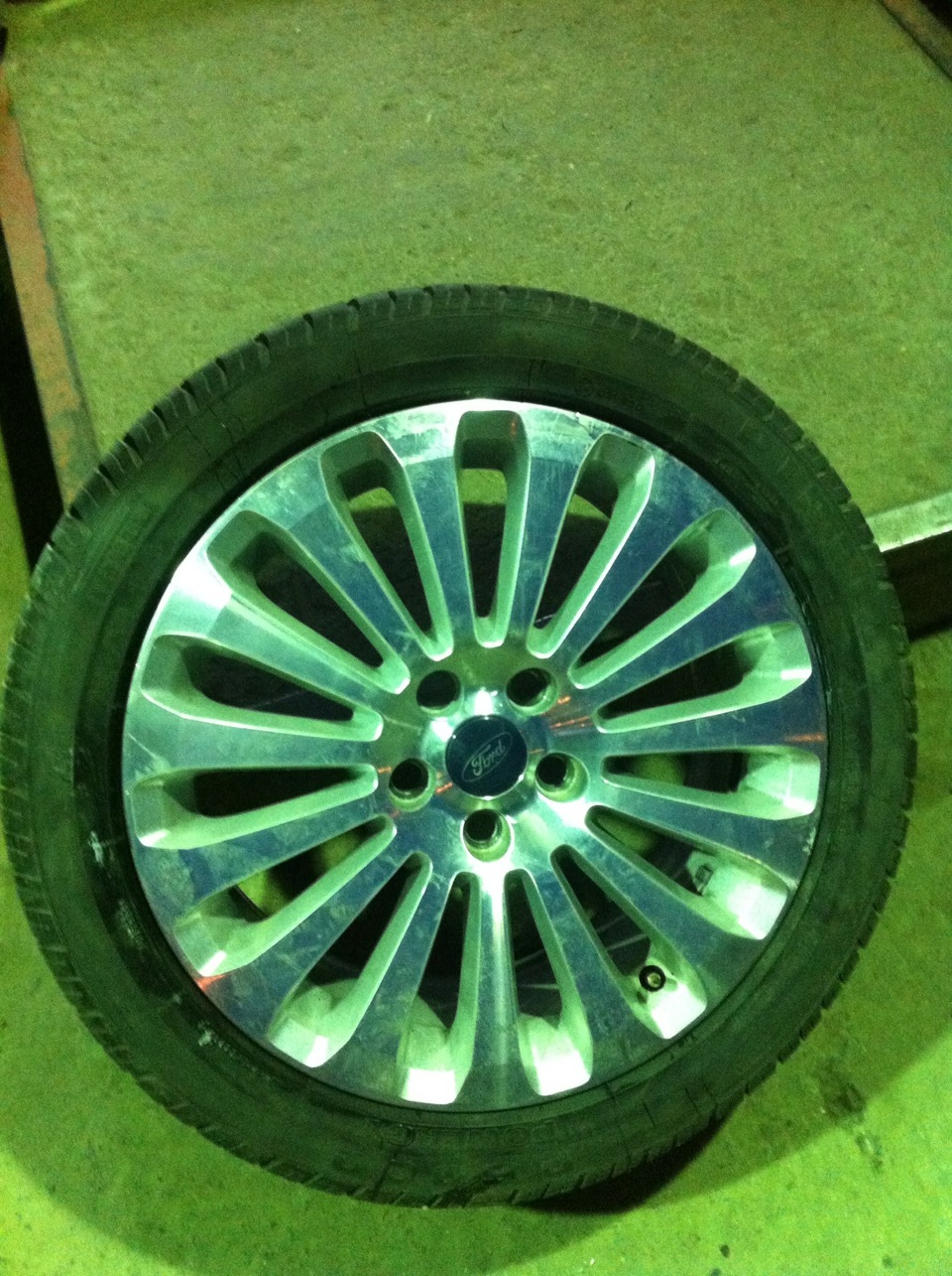 Правка дисков и замена резины — Ford Focus II Hatchback, 1,6 л, 2010 ...