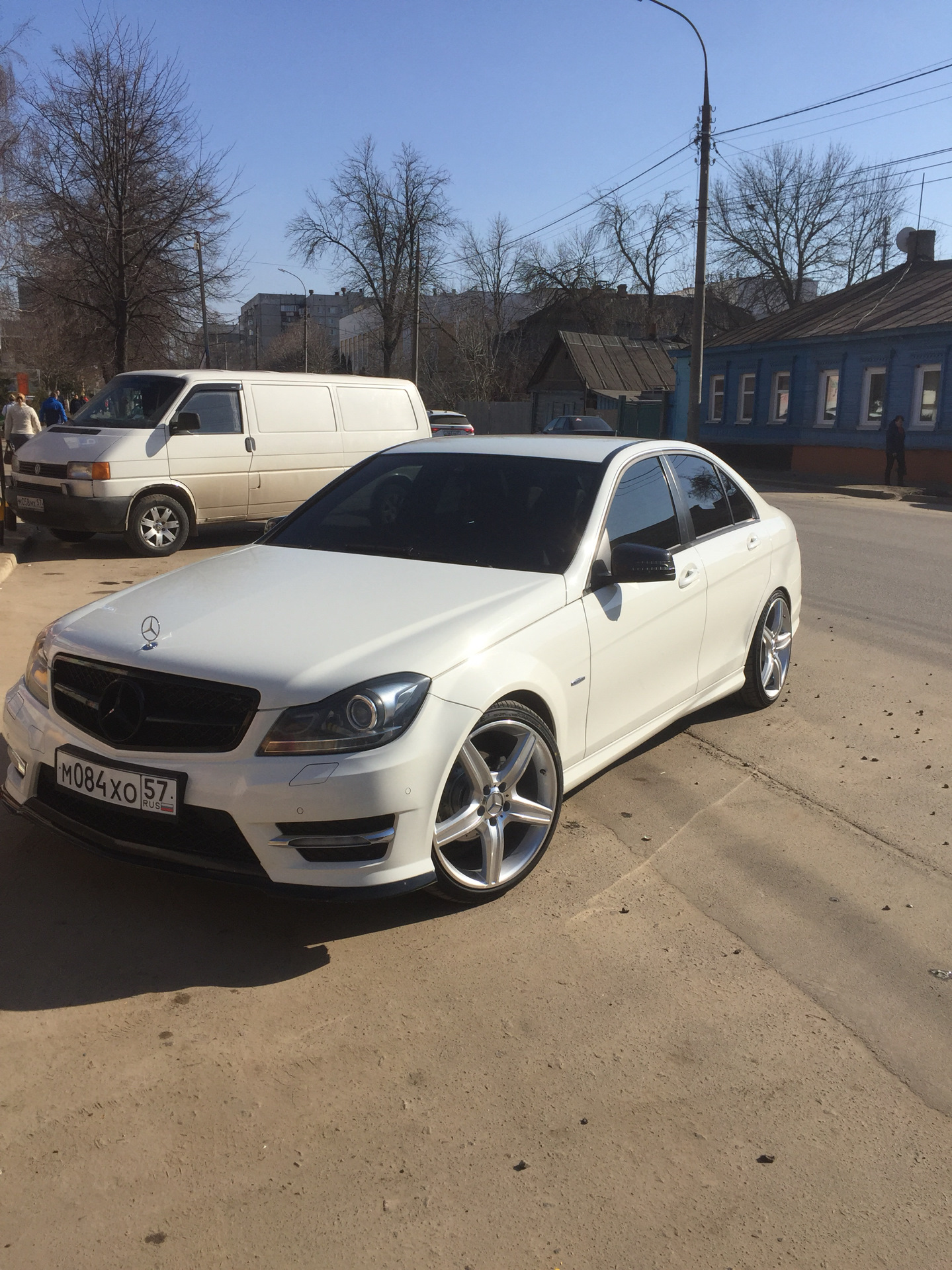 Мерседес w204 на ВОССЕНАХ