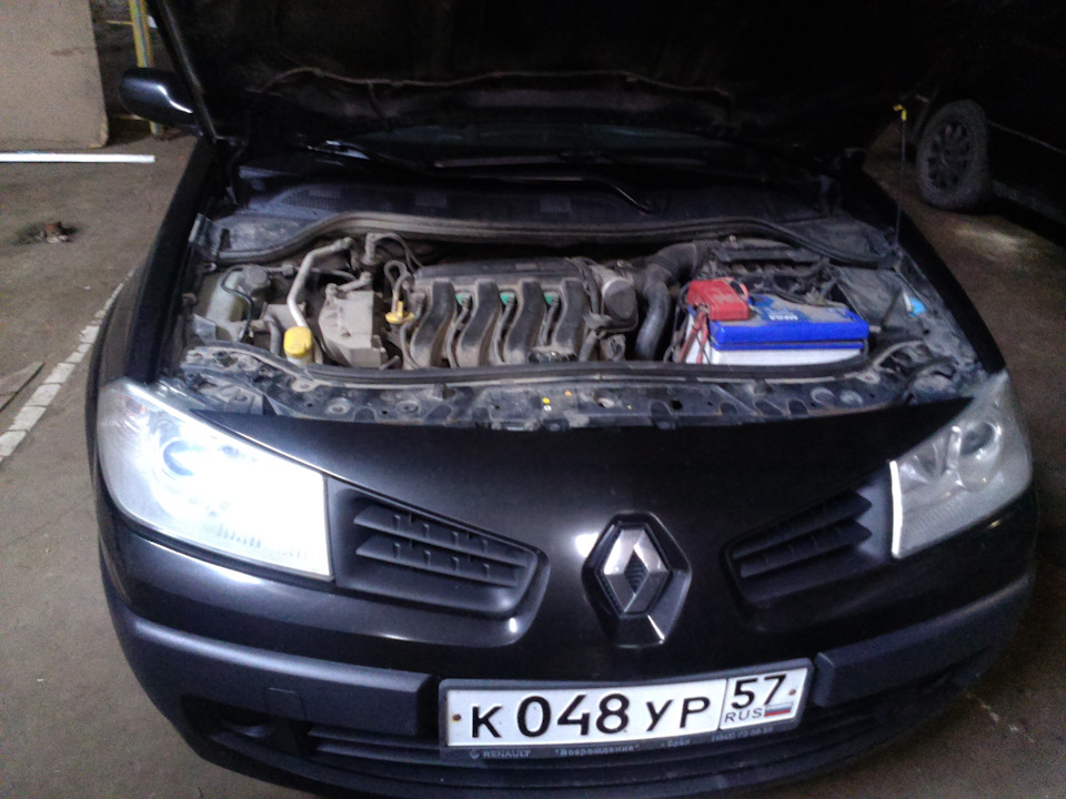 Кондиционер. — Renault Megane II, 1,6 л, 2007 года | визит на сервис ...