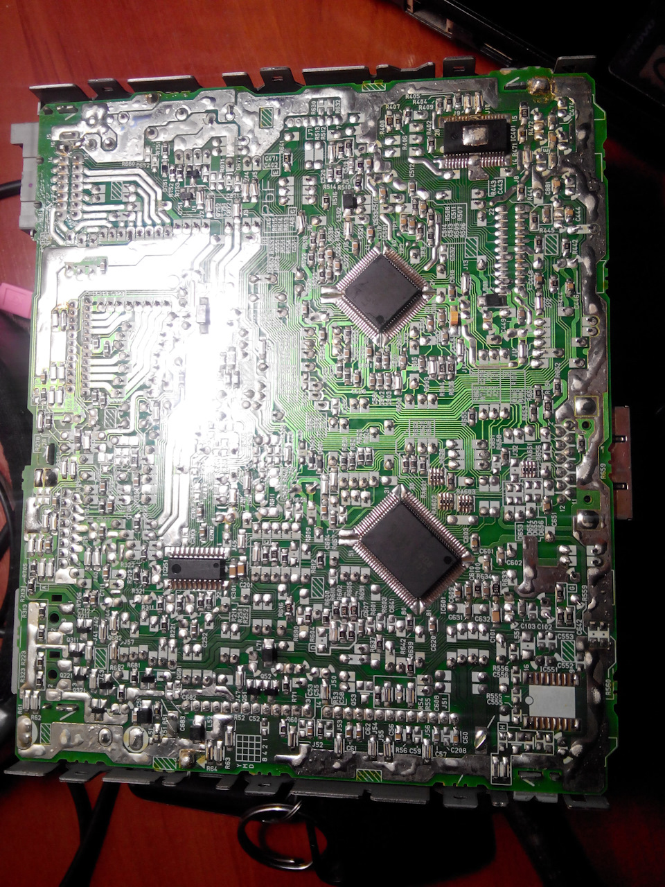 Помогите Впаять AUX В Магнитолу Panasonic CQ-C1325N — Audi 100 (C4.