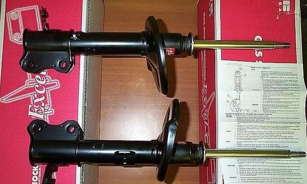 Амортизаторы стойки KYB KAYABA КАЯБА — Chery QQ, 1,1 л, 2008 года ...
