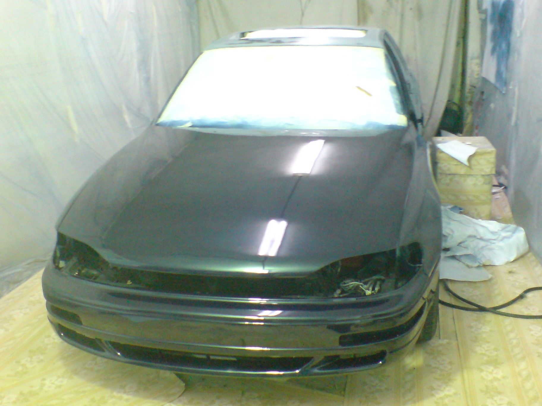 Complete disassembly assembly and painting  - Toyota Camry 22L 1993